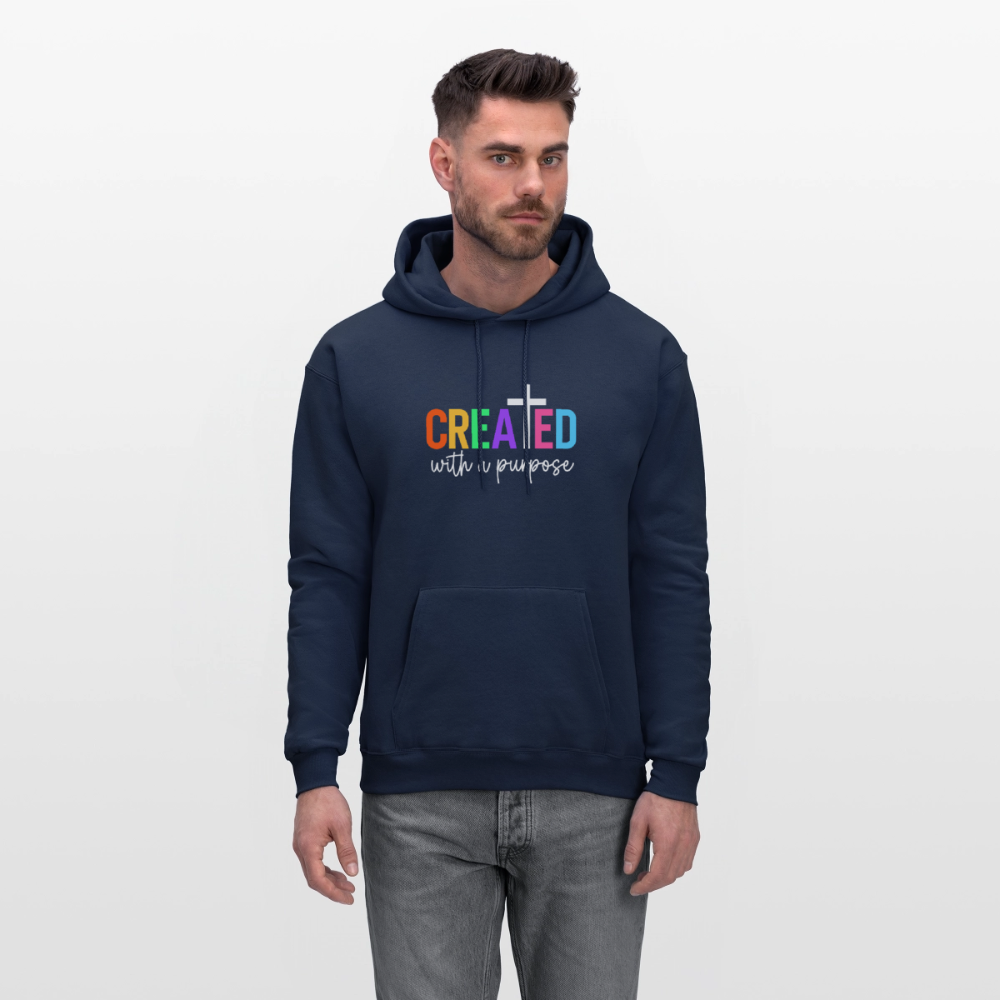Created With a Purpose Hoodie - navy