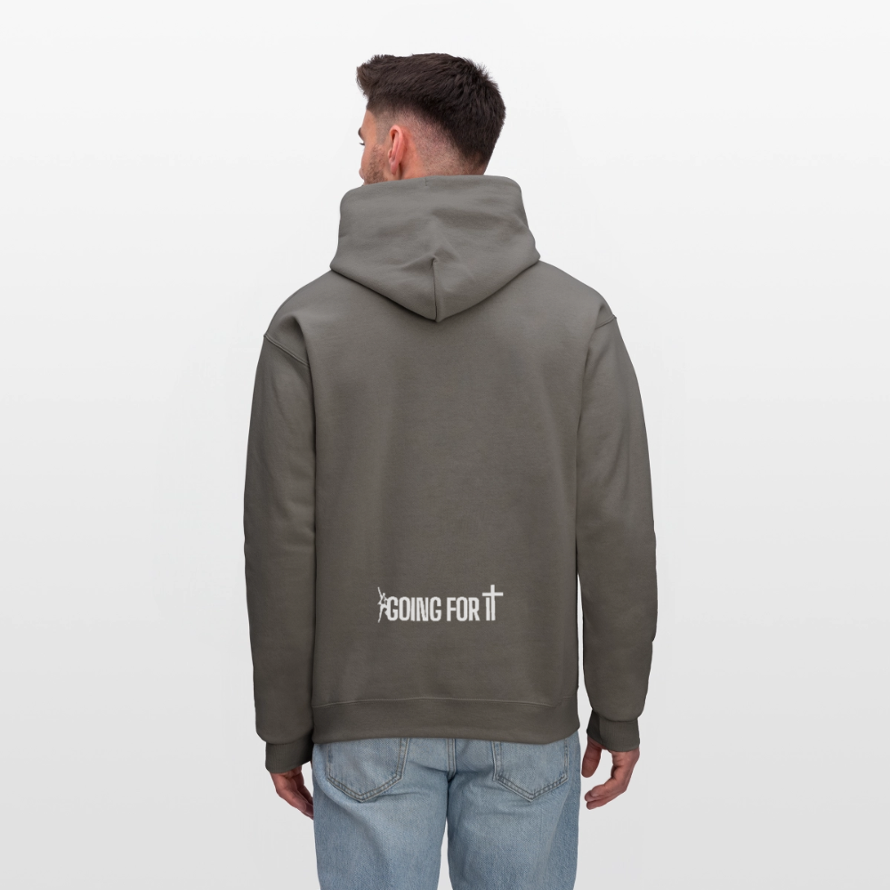 Created With a Purpose Hoodie - asphalt gray