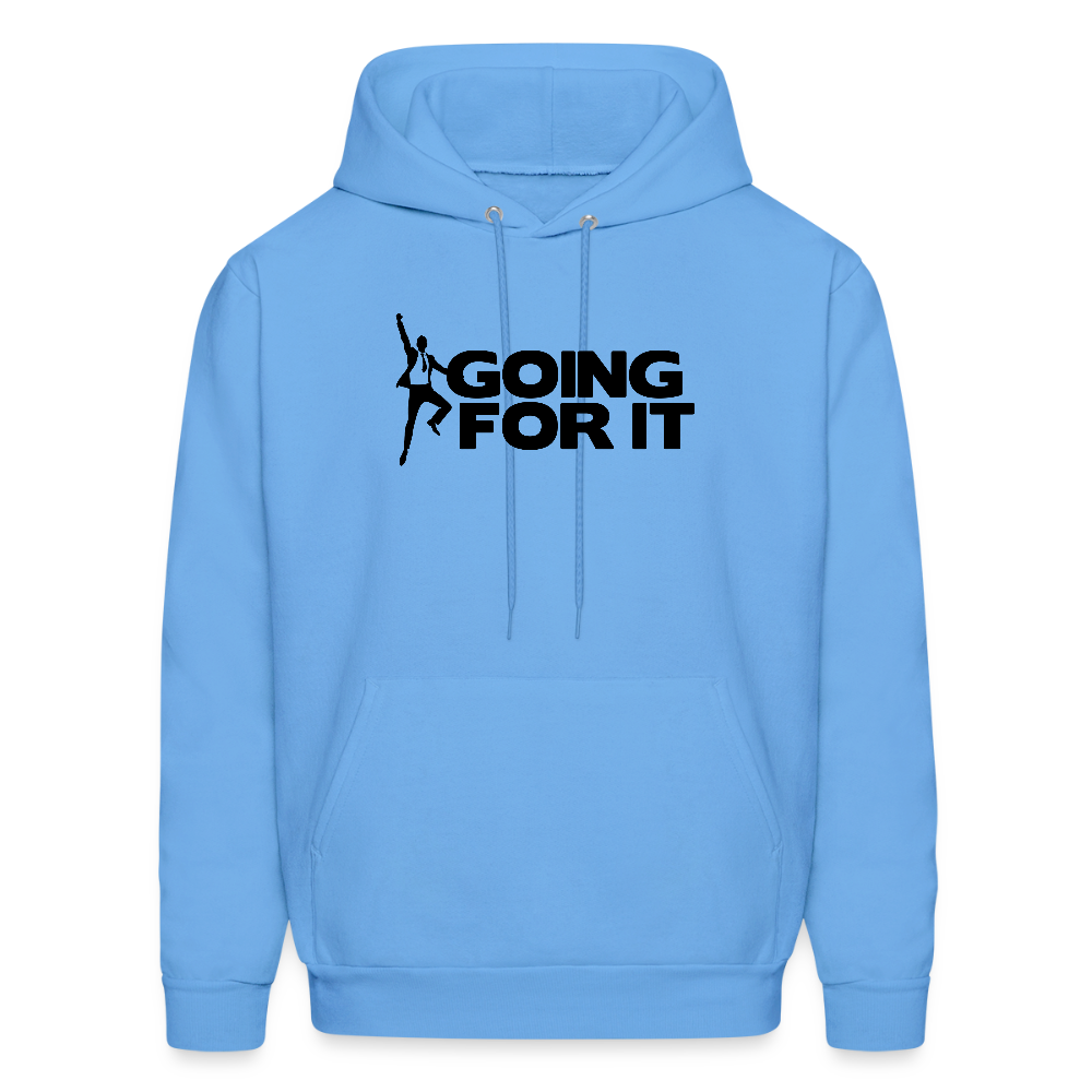 Men's Hoodie Valentines Special - carolina blue