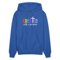 Created With a Purpose Hoodie - royal blue