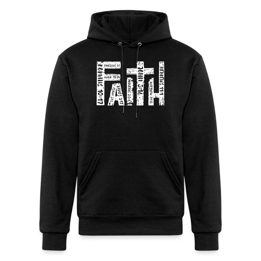 People of Faith Organic Hoodie - black