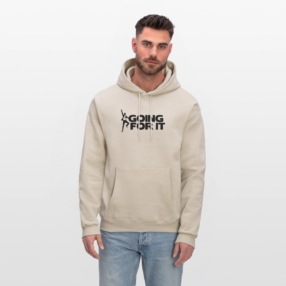 Men's Hoodie Valentines Special - Sand