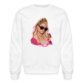 Paris Valentines Sweatshirt - white