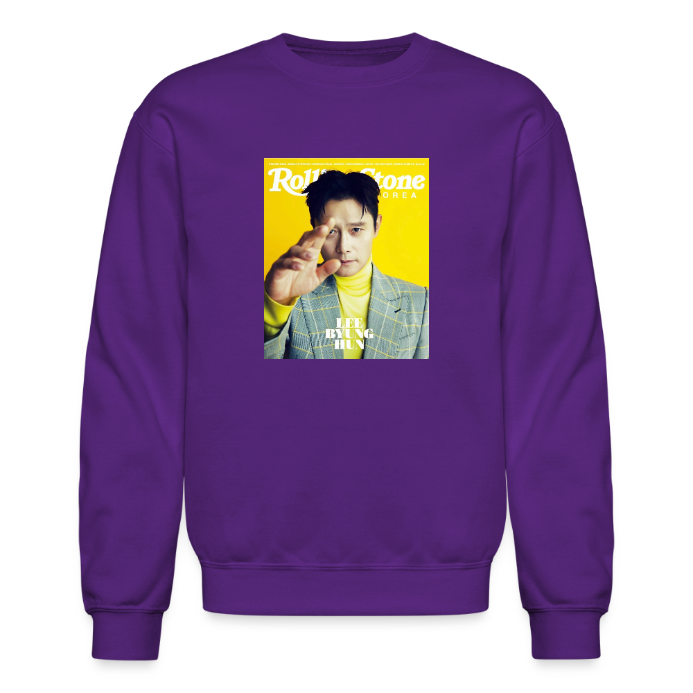 Lee Byung-hun - 남녀공용 스웨트셔츠 - Unisex Sweatshirt - purple
