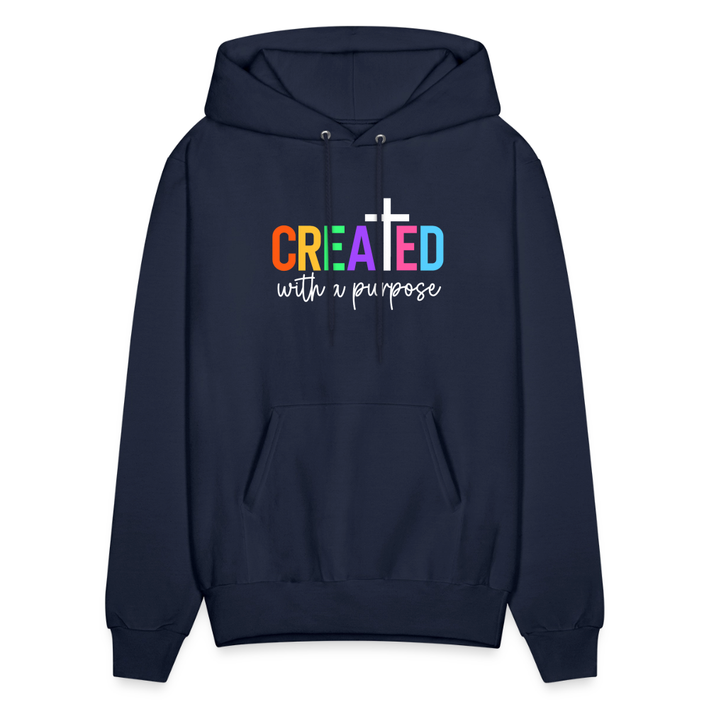 Created With a Purpose Hoodie - navy