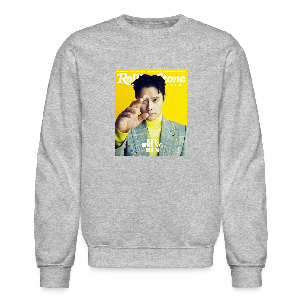 Lee Byung-hun - 남녀공용 스웨트셔츠 - Unisex Sweatshirt - heather gray