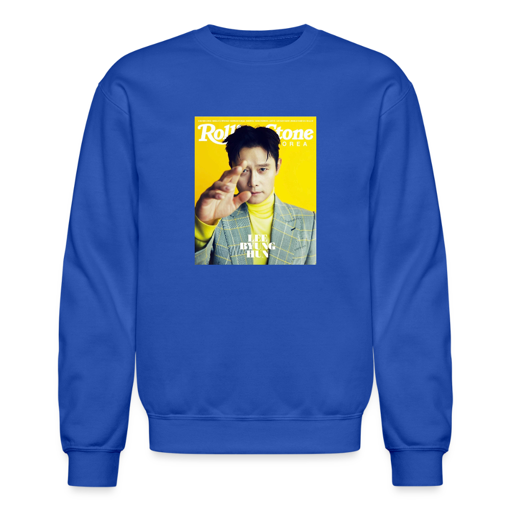 Lee Byung-hun - 남녀공용 스웨트셔츠 - Unisex Sweatshirt - royal blue