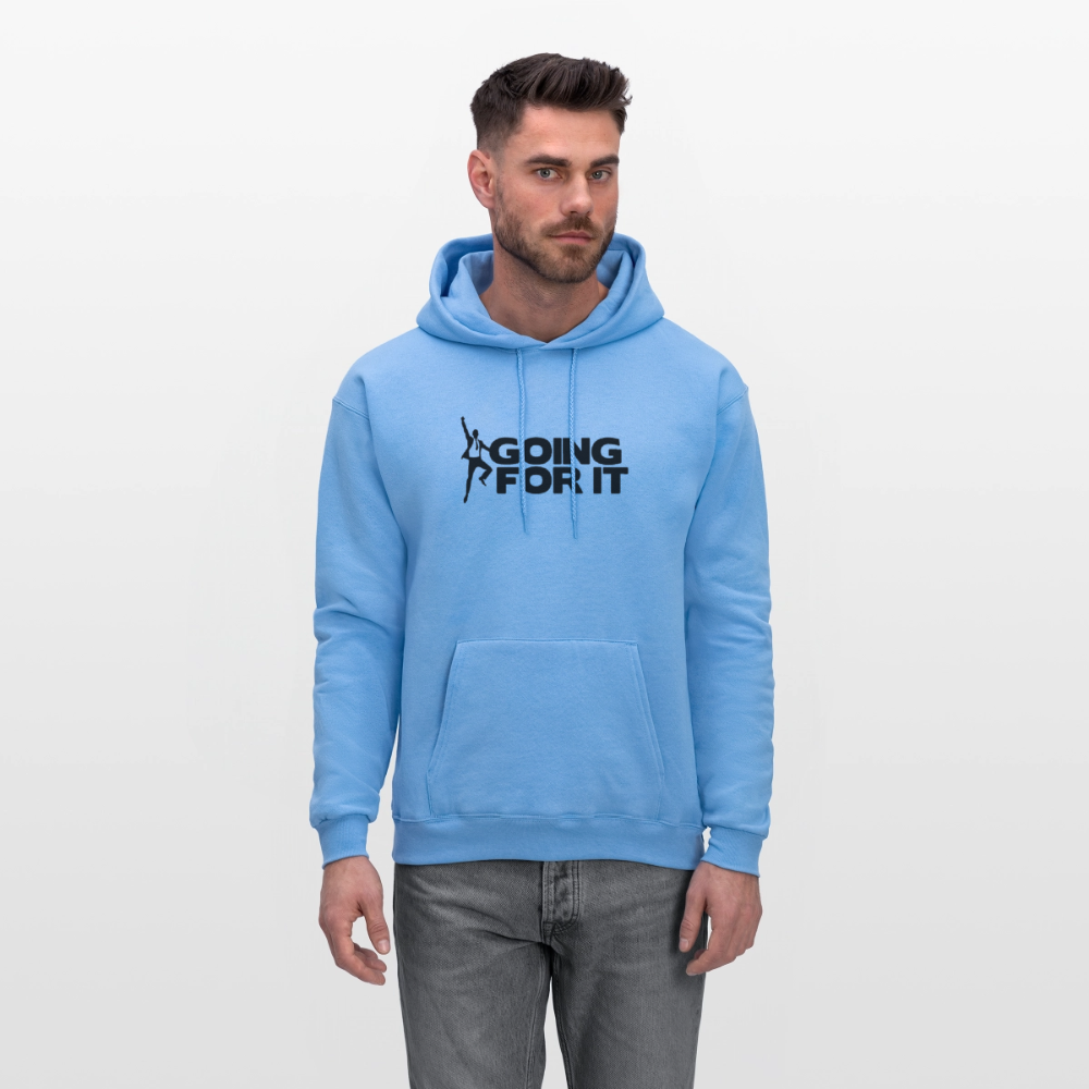 Men's Hoodie Valentines Special - carolina blue