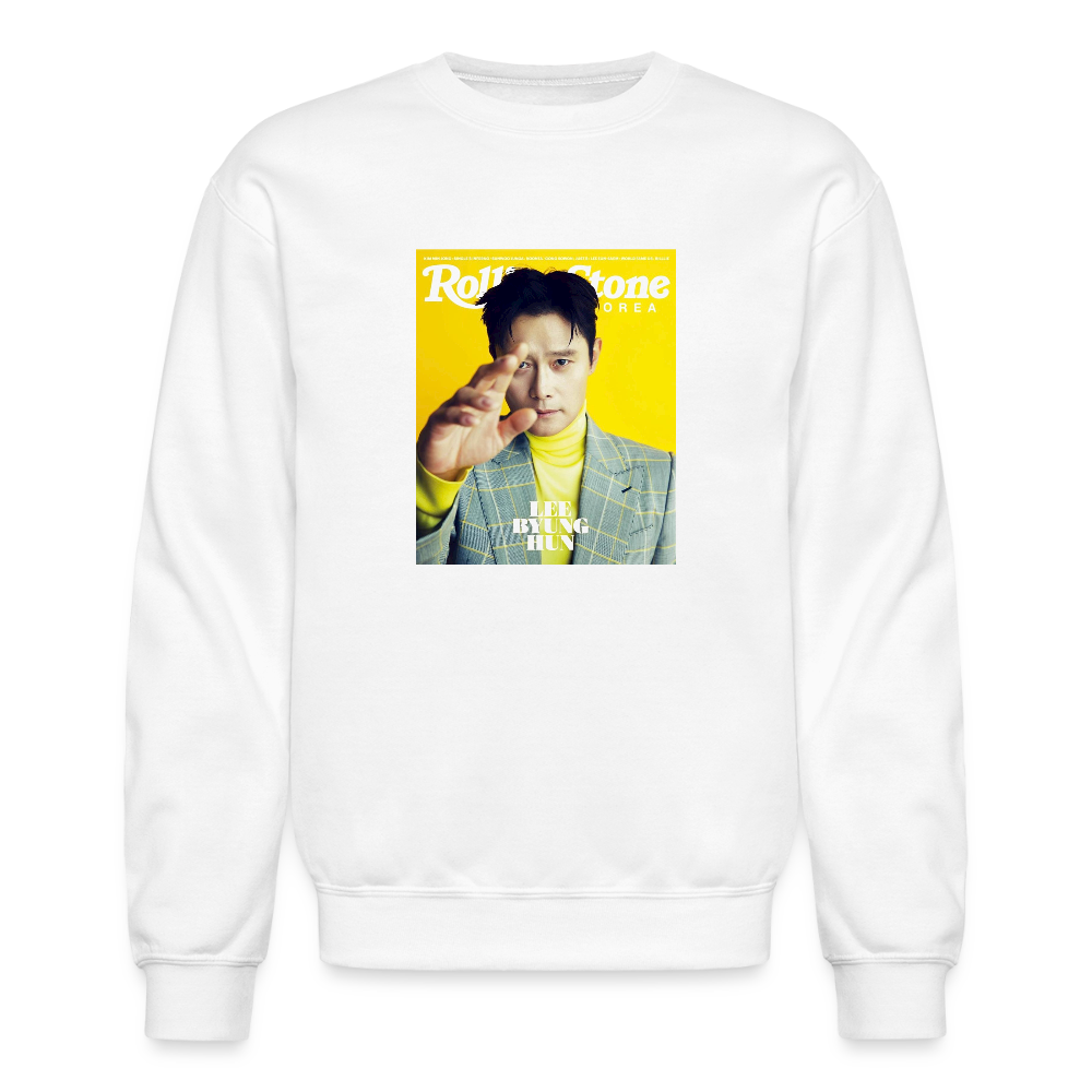 Lee Byung-hun - 남녀공용 스웨트셔츠 - Unisex Sweatshirt - white
