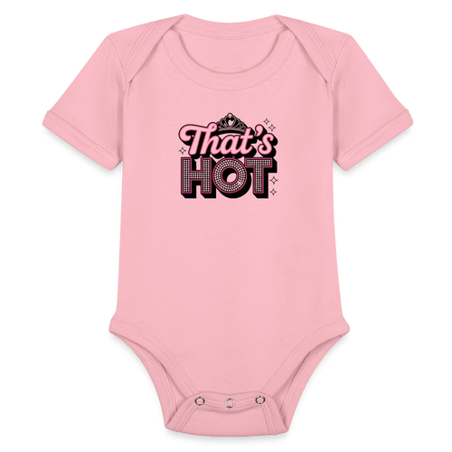 Organic Baby Onesie "Paris Hilton" Edition - light pink