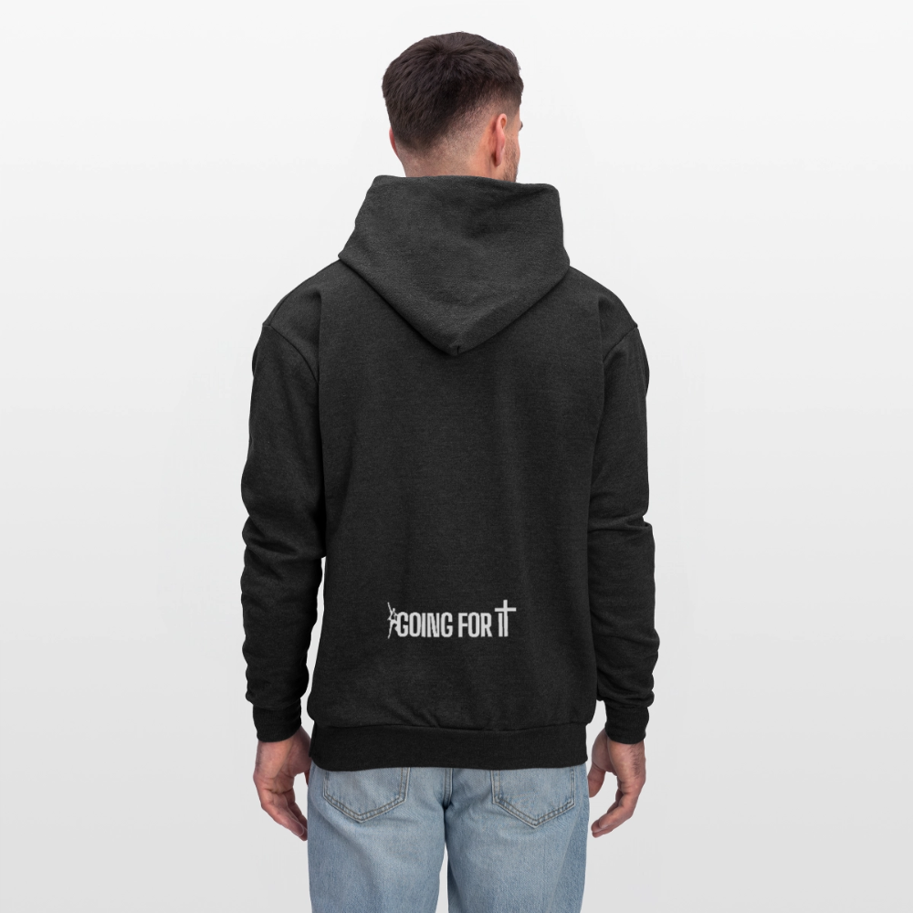 Created With a Purpose Hoodie - charcoal grey