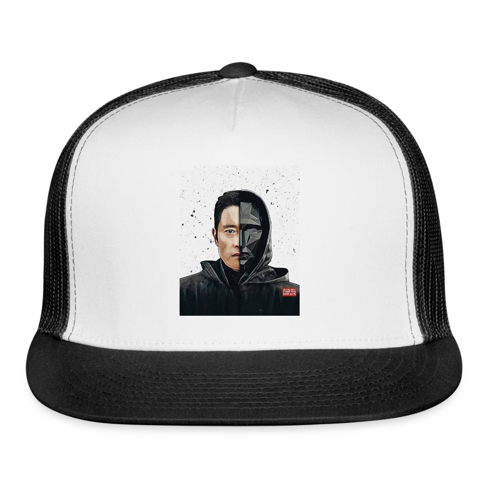 Trucker Hat Lee Byung-hun - white/black